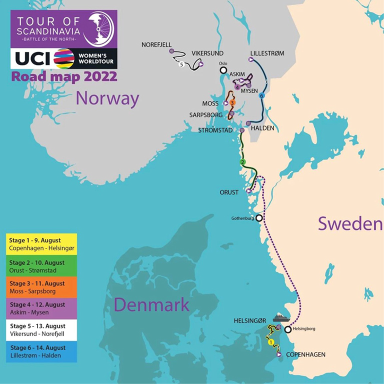 Tour of Scandinavia | Leveranse av sponsorater, medierettigheter, bærekraftsseminar